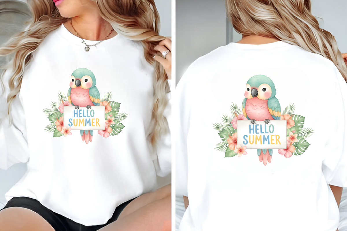 Whimsical Hello Summer Clipart, an Illustration by GatewayDesign (Photo 4 of 6)