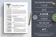 Nursing Medical Resume CV Template, a Resume Template by The Art of Resume (Thumbnail 2 of 8)