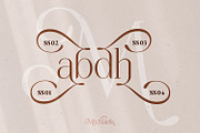 Mitchaella Luxury Unique Serif, a Serif Font by Typetemp Studio (Thumbnail 2 of 19)