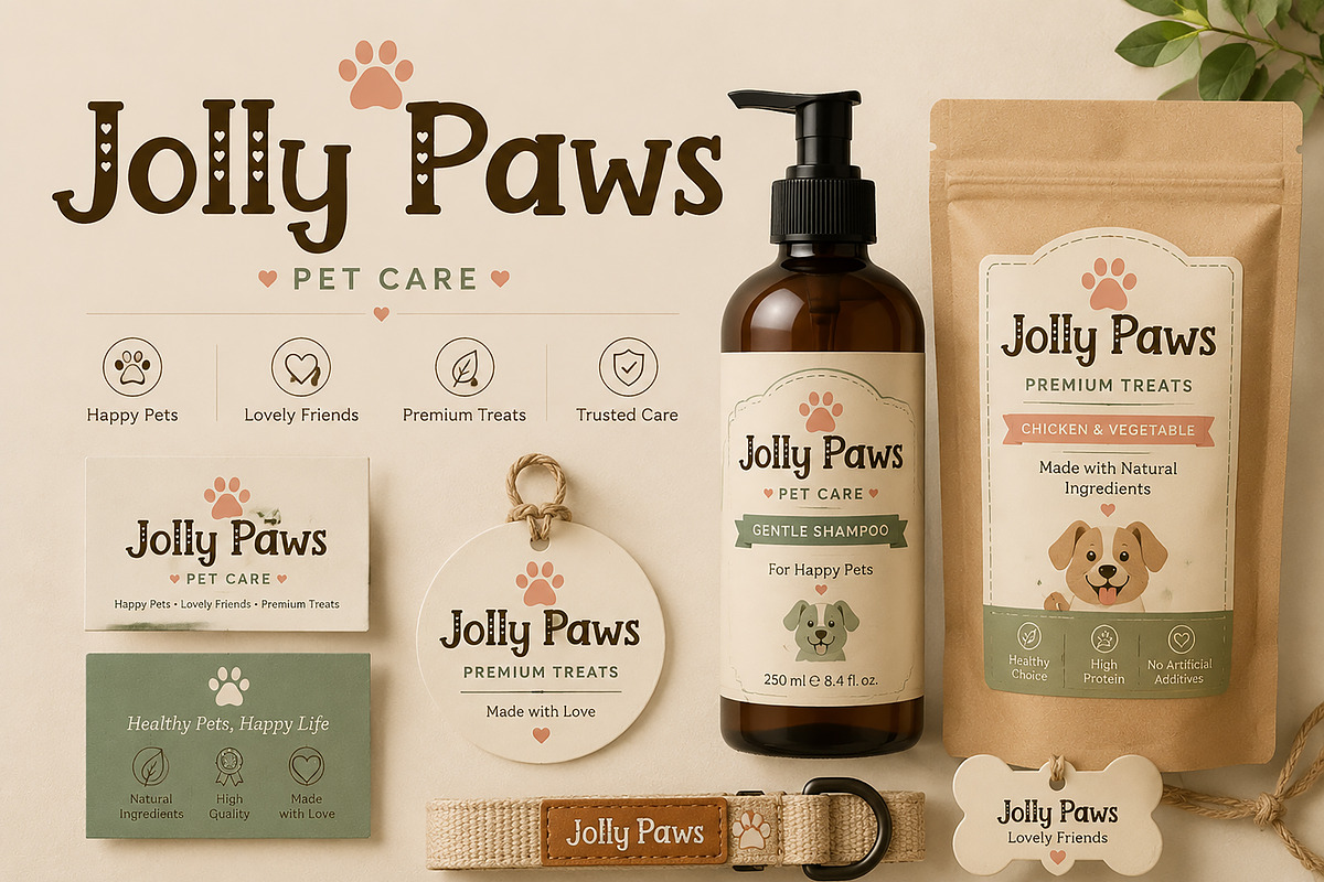 Jolly Paws, a Script Font by Wow Magic (Photo 4 of 4)