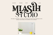 SEHON LIGATURE SERIF TYPEFRACE, a Serif Font by yaqublekker (Thumbnail 4 of 10)