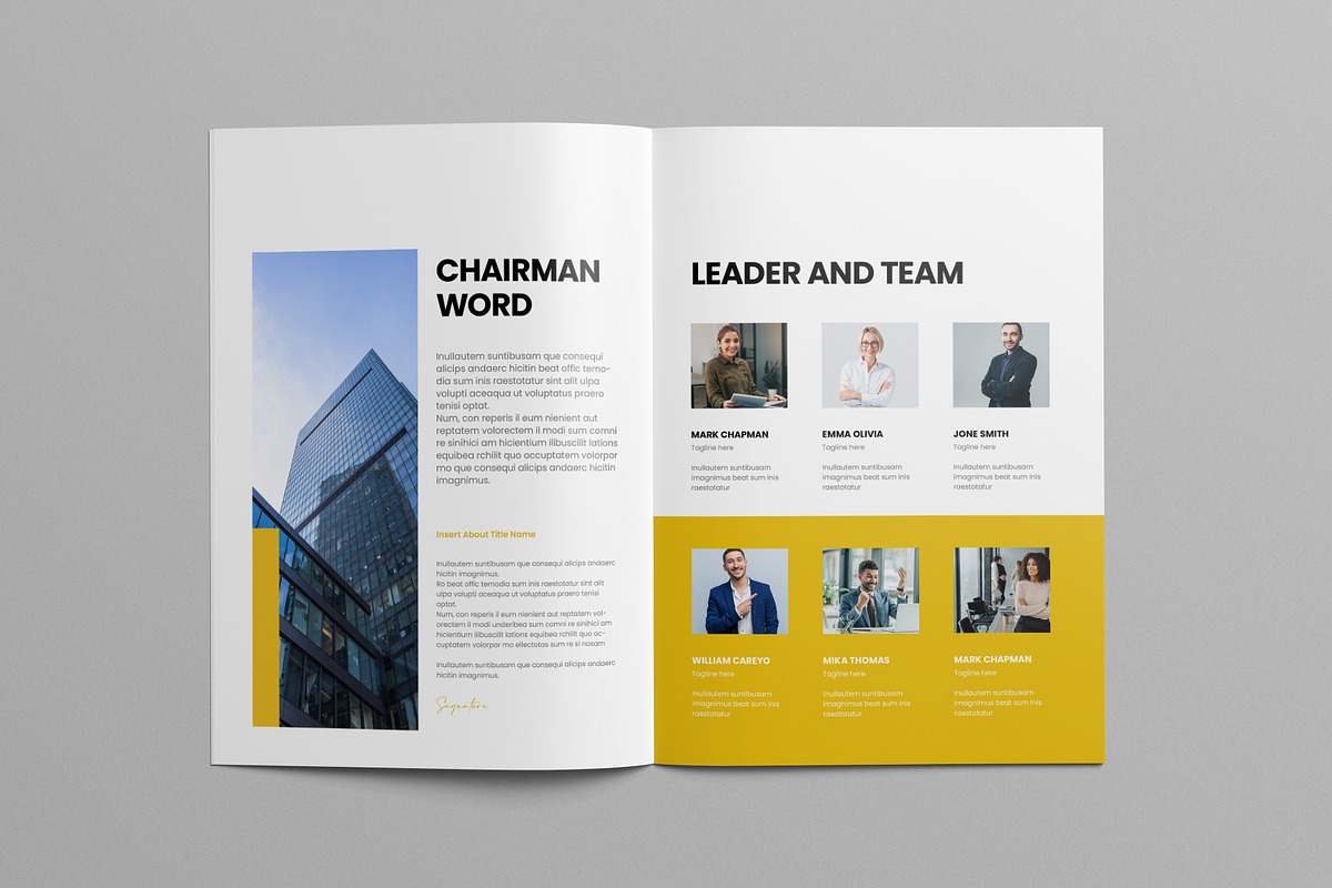 White Paper, a Brochure Template by Pixelpick (Photo 3 of 9)