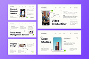 Cream Agency Services PPT, a Presentation Template by Aiyari Graphic (Thumbnail 4 of 5)