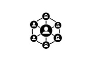Global Network Silhouettes, a Graphic by hafijul (Thumbnail 13 of 14)