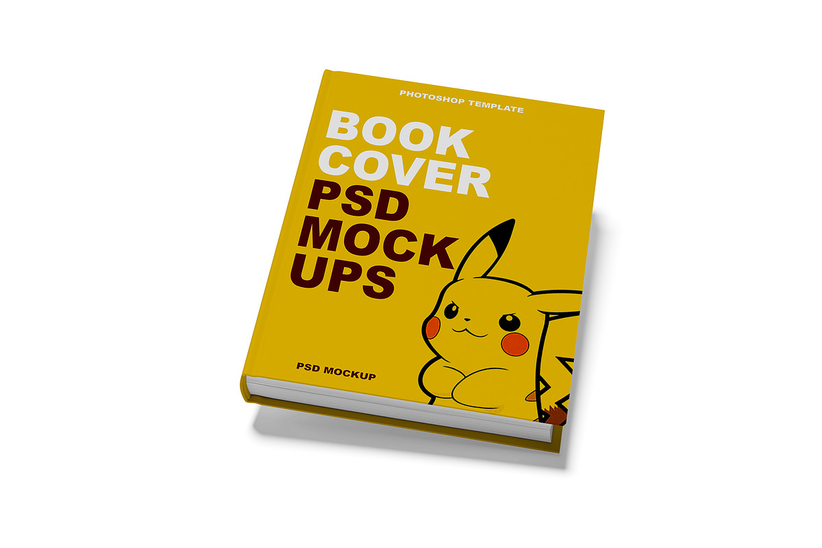 Book Cover Mockup, a Books & Magazine Mockup by mockupbuys (Photo 26 of 34)