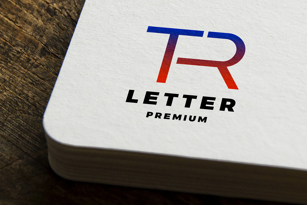 Initial TR Monogram Logo Design, a Branding & Logo Template by mesuka (Photo 1 of 2)