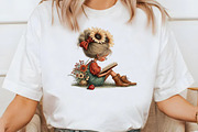Whimsical Sunflower Girl Clipart, an Illustration by Designworld (Thumbnail 4 of 8)