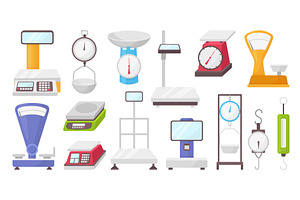 Cartoon various scales. Isolated, an Object Illustration by Valerie Bodnar