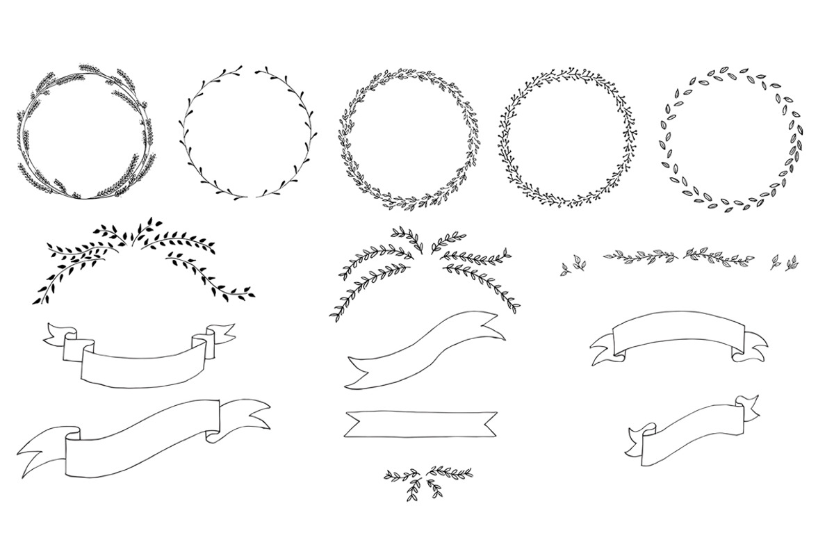 Hand Drawn Embellishments, an Object Illustration by Does She Even Doodle (Photo 2 of 2)