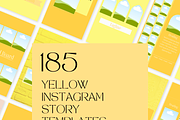 455 Canva Yellow Instagram Template, a Social Media Template by Emerald Eyes Design (Thumbnail 12 of 12)