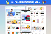 T-shirt Printing | Shopify Theme, a Shopify Template by LogicGo Shopify Experts (Thumbnail 1 of 5)