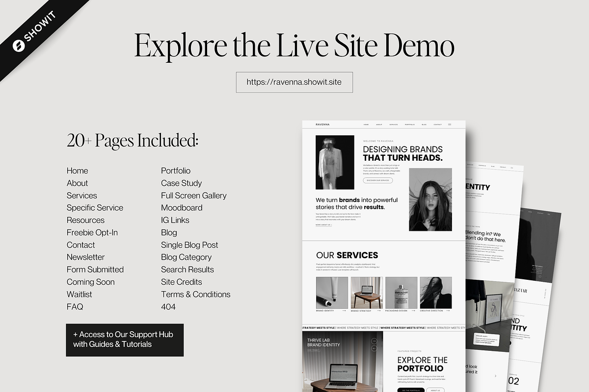 Showit Website Template | Ravenna, a Websites & App Template by Designorina (Photo 4 of 8)