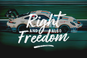 Hanboe Brush, a Script Font by Stripes Studio (Thumbnail 4 of 5)