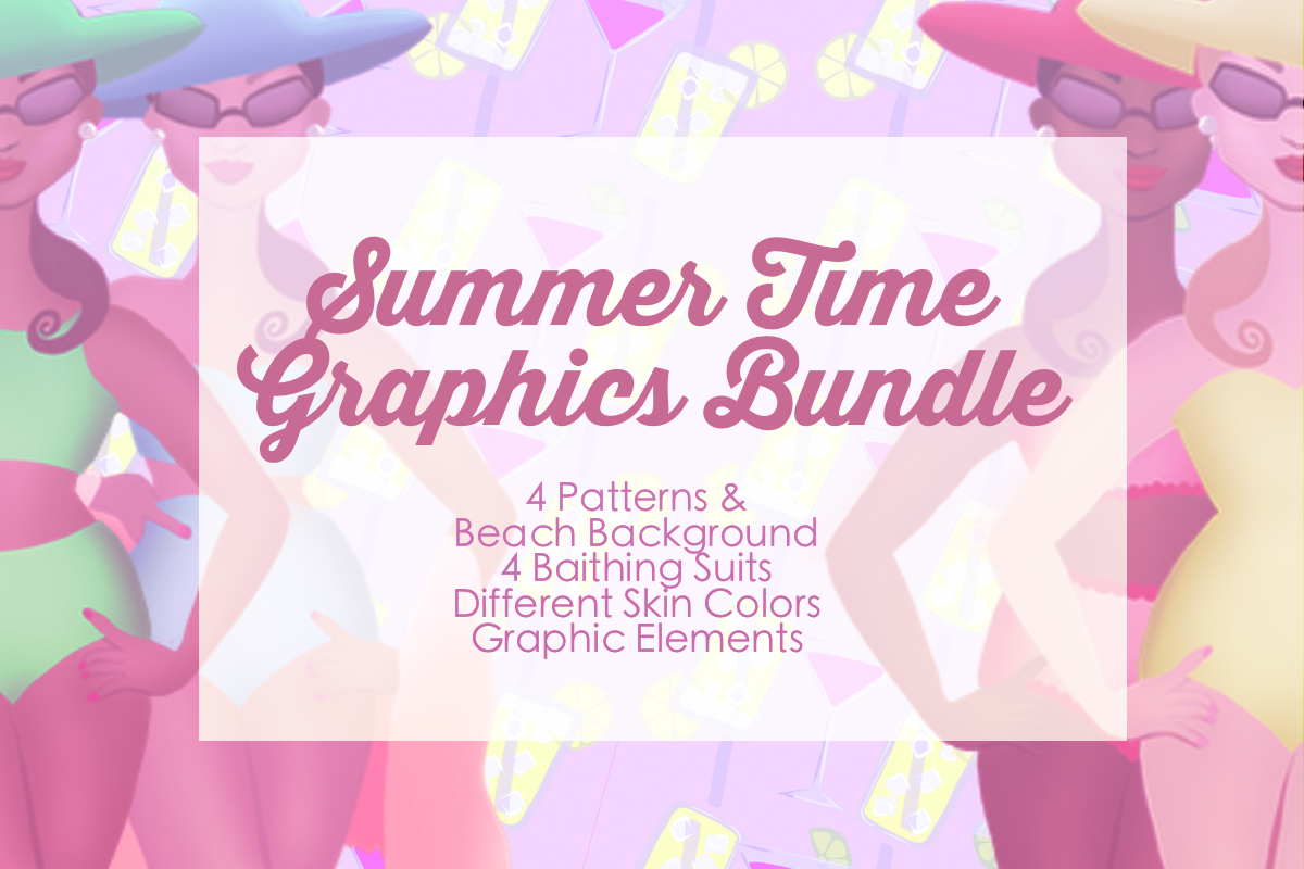 Summer Time Graphic Bundle, a Pattern Graphic by CosmicMedium (Photo 3 of 6)