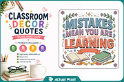 Classroom Decor Quotes Bundle, an Education Illustration by Actual Pixel (Thumbnail 10 of 13)