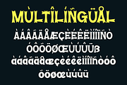 Hellwild - A Modern Spooky, a Sans Serif Font by Marvadesign (Thumbnail 7 of 9)