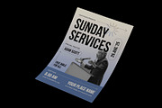 Simple Sunday Church Flyer, a Flyer Template by Neermana (Thumbnail 2 of 4)