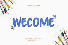 Wecome - Cute Handwritten Font