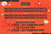 Zephyria - This is a Display Font, a Sans Serif Font by Gassstype (Thumbnail 8 of 8)