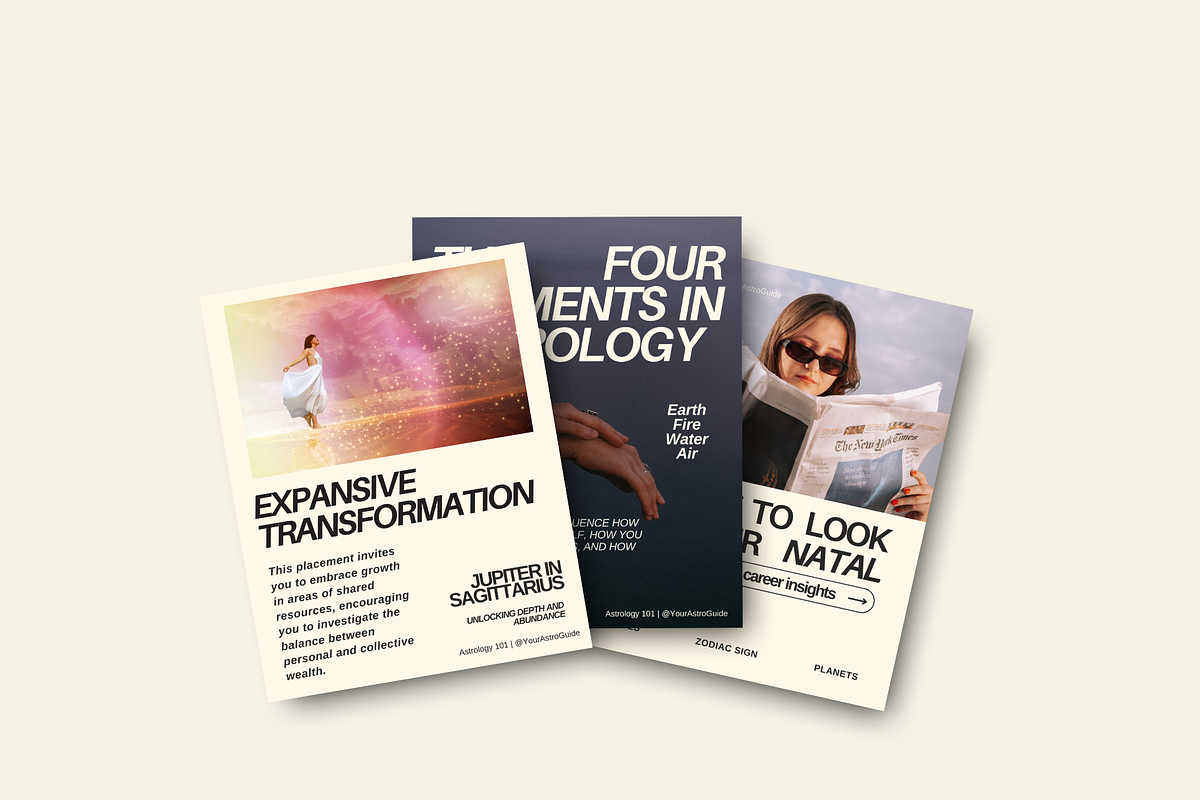 Astrology Instagram Template, a Social Media Template by BYOTstudios (Photo 6 of 11)