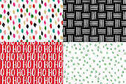 Glam Holiday Seamless Patterns, a Pattern Graphic by k.becca (Thumbnail 2 of 4)