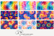 70 abstract tie-dye seamless pattern, a Pattern Graphic by Poppy Lane Studio (Thumbnail 7 of 10)