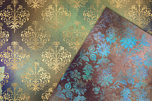 Rustic Damask Textures