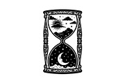 Celestial Sun Moon Hourglass Bundle, an Illustration by Gaye Art (Thumbnail 14 of 31)