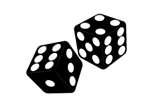 Dice cube., an Illustration by Tanysl