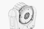 Stage Lighting Collection-14 PCS, an Object 3D Model by akerStudio (Thumbnail 72 of 309)