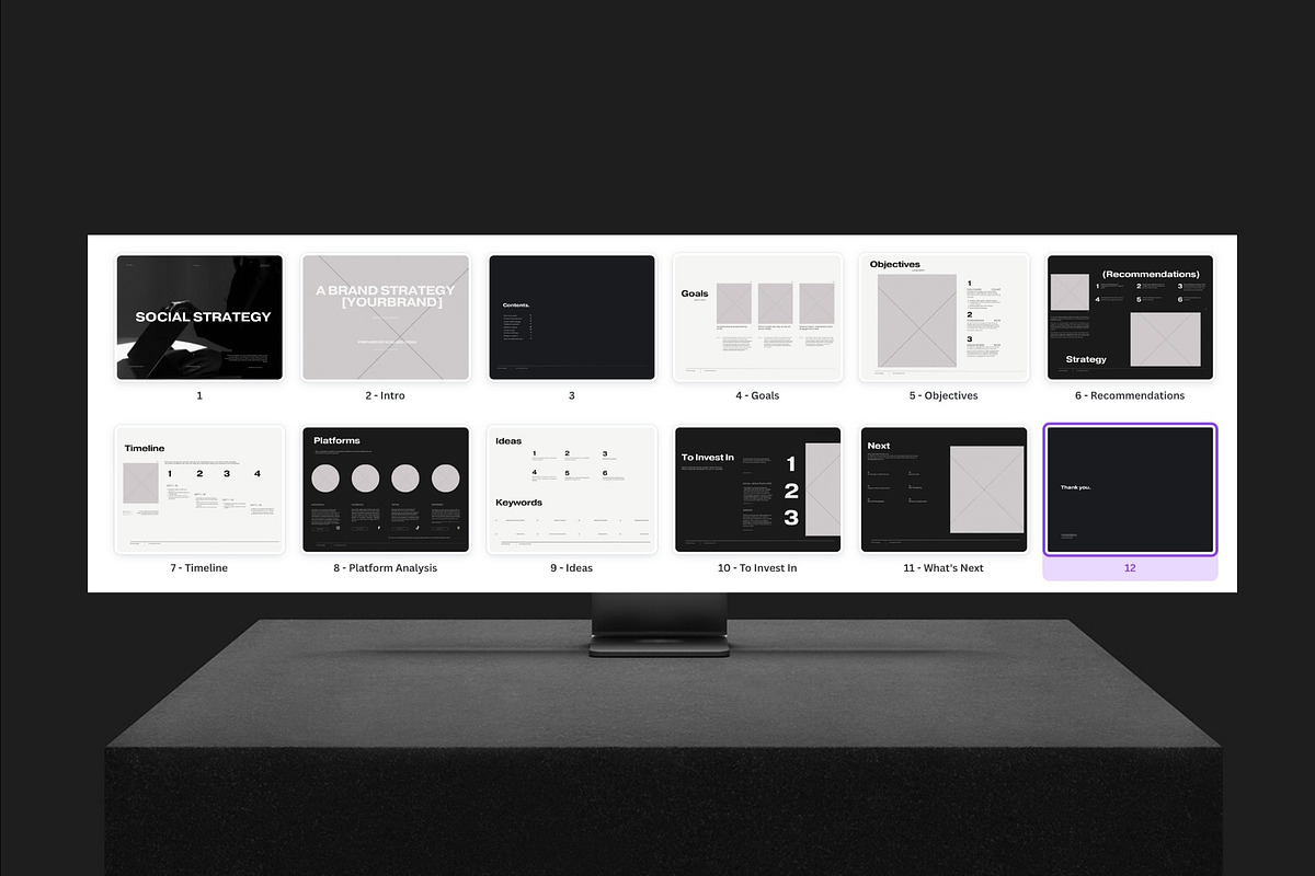 SOCIAL MEDIA STRATEGY | CANVA preview 3
