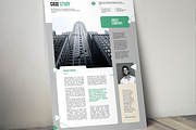 Case Study Template 05, a Stationery Template by spidergraph (Thumbnail 4 of 6)
