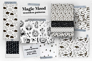 Magic Seamless Patterns Collection, a Pattern Graphic by Julia M. Watercolor (Thumbnail 1 of 11)