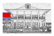 Architecture Line Drawing Photoshop, an Action Add-On by Photoshop Action (Thumbnail 10 of 13)