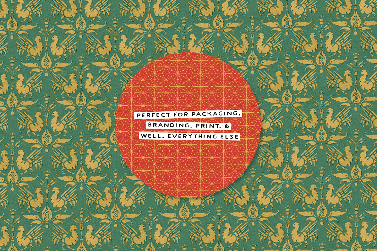 Ultimate Vintage Pattern Collection, a Pattern Graphic by Century Library