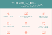 Daisy Shopify Theme Bright Pastel, a Shopify Template by Macarons and Mimosas (Thumbnail 7 of 10)