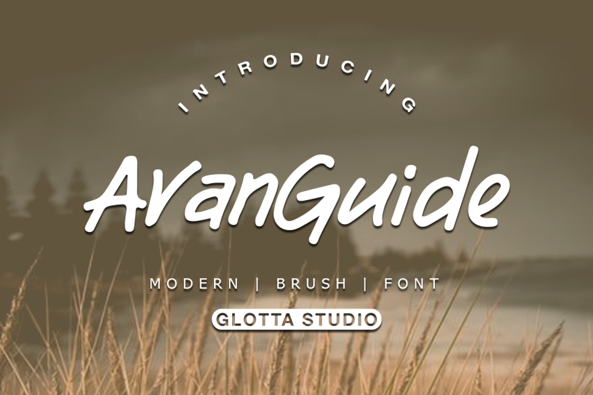 Avanguide, a Font by GlottaTypeface (Photo 1 of 8)
