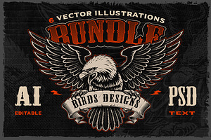 Birds Vectors Bundle