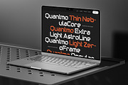 Quantmo Bold Futuristic Sans Serif, a Sans Serif Font by Jaruka (Thumbnail 4 of 10)