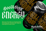 Black Crown Modern Blackletter Font, a Blackletter Font by Pixesia Studio (Thumbnail 4 of 10)