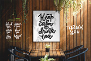I love tea - clipart & lettering, a Decorative Illustration by Lana Sham (Thumbnail 13 of 13)