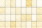 32 golden seamless patterns set, a Pattern Graphic by IreneArt illustrations (Thumbnail 2 of 2)