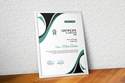 Certificate Word | PSD | AI, a Stationery Template by Curve Design (Thumbnail 3 of 3)