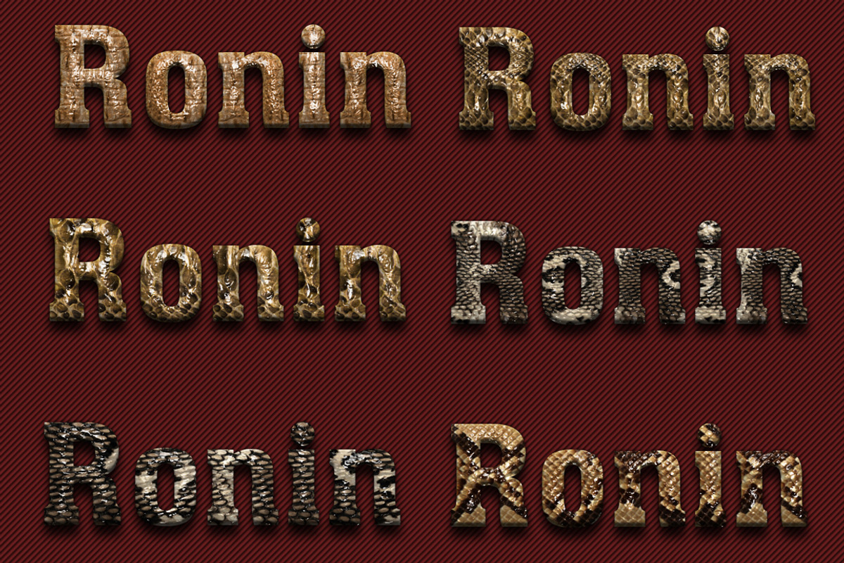 36 Reptile Skin Styles V01 preview 3
