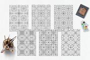 Patterns for coloring PDF,JPG vol-07, a Brochure Template by dnapslvsk (Thumbnail 5 of 6)