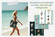 Garland of Shells Watercolor Clipart, an Illustration by NATASHA CHU (Thumbnail 8 of 12)