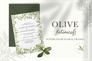 OLIVE BOTANICALS Watercolor & Line, a Work Illustration by Momo Studio (Thumbnail 7 of 15)