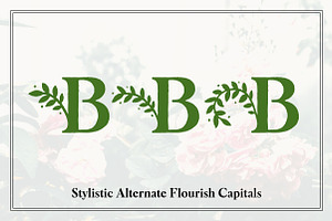 Botany Font Family