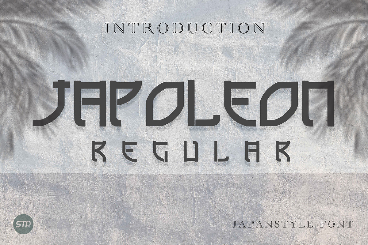Japoleon Regular - Japan Style Font, a Symbol Font by NOX Labs (Photo 1 of 5)