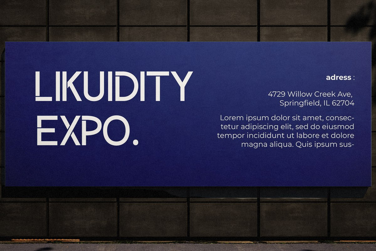 Blazionix Futuristic Font, a Sans Serif Font by Vadovastd (Photo 7 of 8)